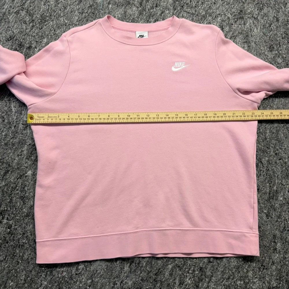 Nike Sportswear Club Fleece Crewneck Sweatshirt Pink DQ5473-690 Large